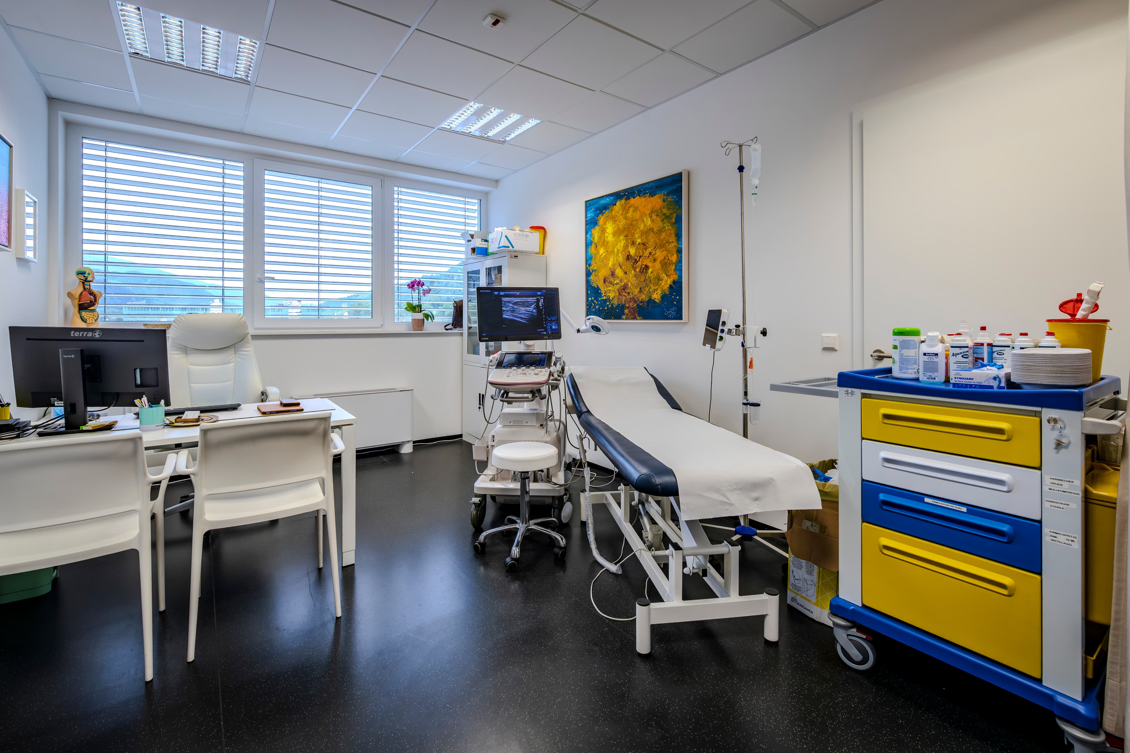 Ambulatorium von Dr. Grunser in der Privatklinik Brixsana